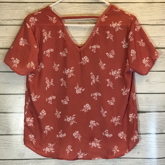 Pink Rose Blouse Size Small - Picture 5 of 11